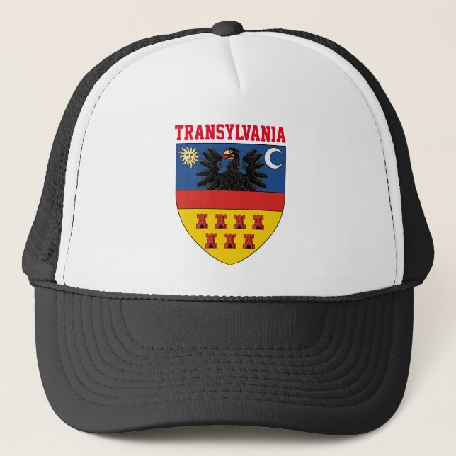 Transylvania coat of arms trucker hat (Front)
