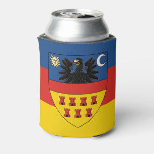 Transylvania flag can cooler