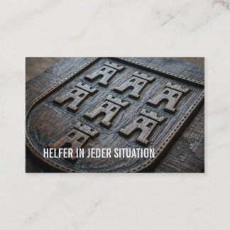 Transylvania inspired business card