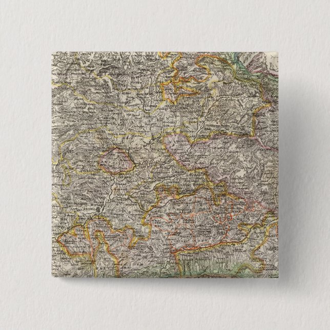 Transylvania, Romania 15 Cm Square Badge (Front)