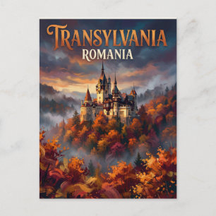 Transylvania Romania Postcard