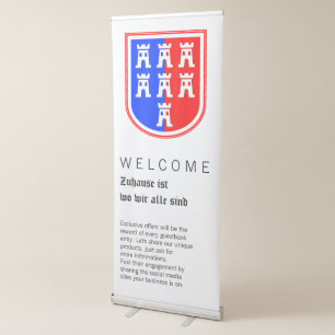 Transylvania Storefront Banner red blue