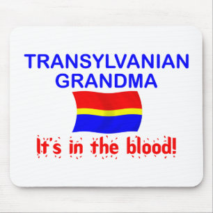 Transylvanian Grandma - Blood Mouse Mat