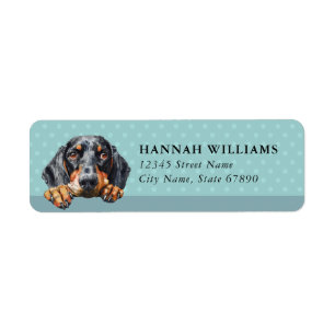 Transylvanian Hound Return Address Labels