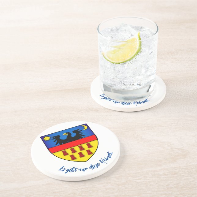 Transylvanian Saxons coat of arms  Coaster (Side)