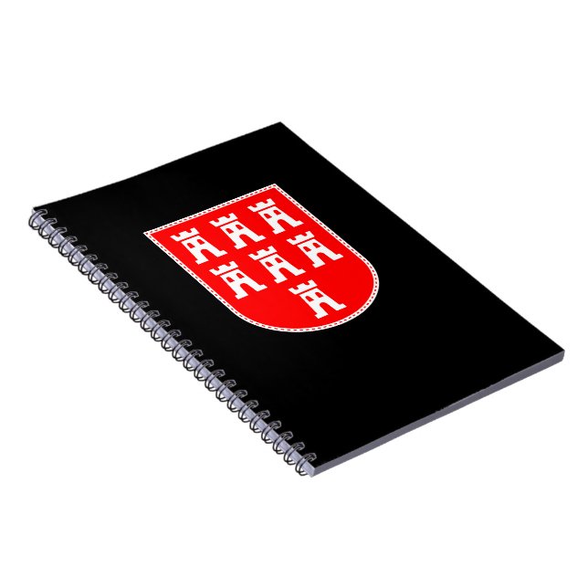 Transylvanian Saxons Crest Notebook (Right Side)