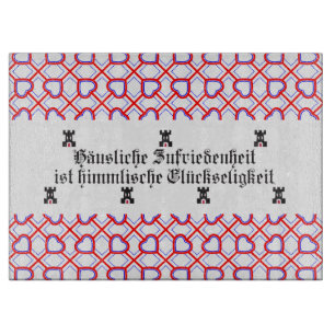 Transylvanian Saxons Quote Cutting Board