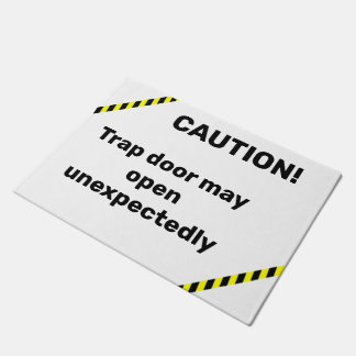 Trap Door Door Mat