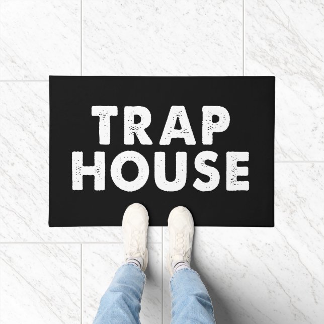 Trap House funny doormat 1 (Indoor)