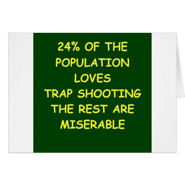 trap shooting (Front Horizontal)