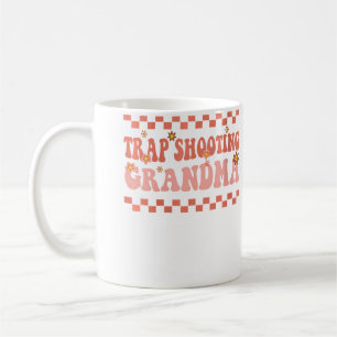 Trap Shooting Grandma Trap Shooters Clay Pigeon Sh Coffee Mug
