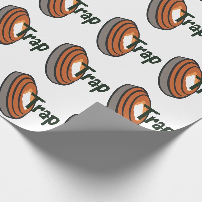 Trap Shooting Wrapping Paper (Corner)