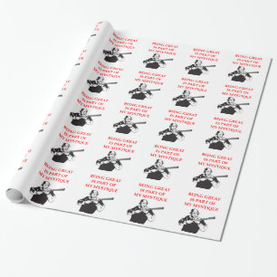 TRAP SHOOTING WRAPPING PAPER