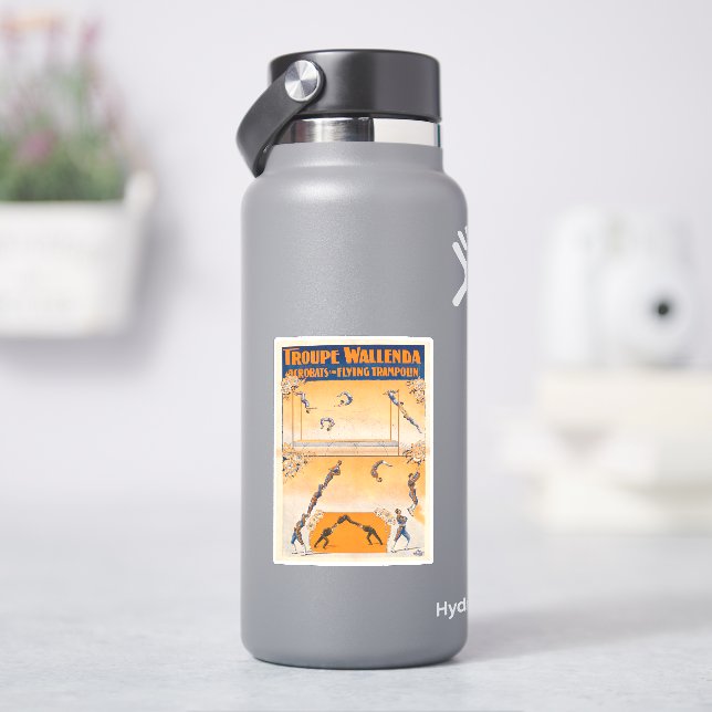 Trapeze, Acrobats And Flying Trampolin (HydroFlask)