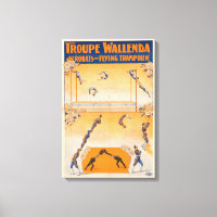 Trapeze, Acrobats And Flying Trampolin