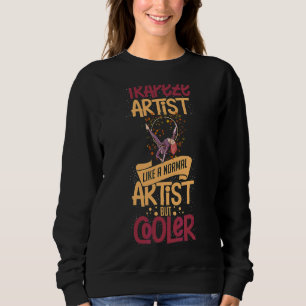 Trapeze Artist Aerial Yoga Circus Acrobat Swing Wo Sweatshirt