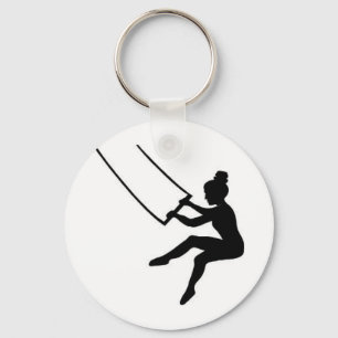 trapeze artist key ring