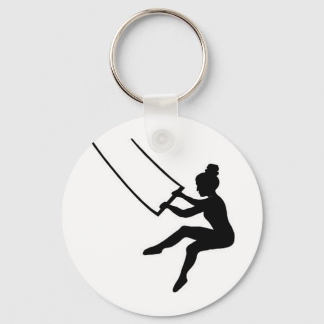 trapeze artist key ring (Front)