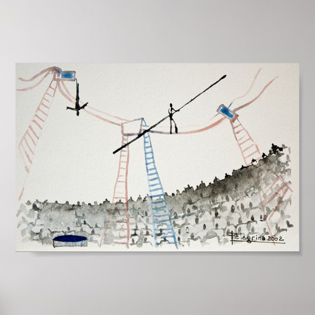 trapeze artist poster (Front)