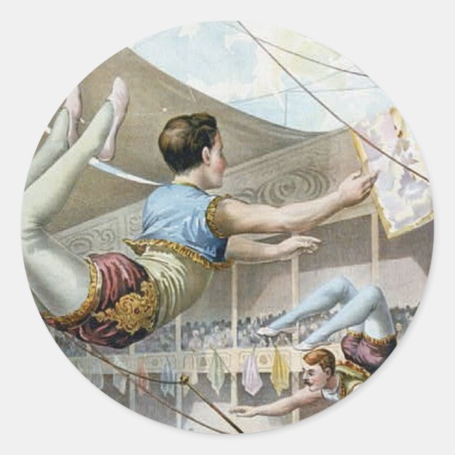 Trapeze Artists  Classic Round Sticker (Front)