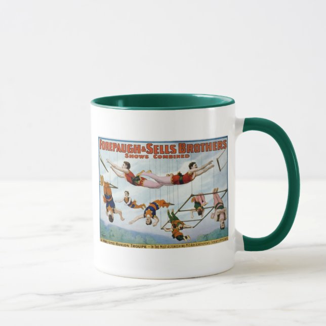 Trapeze Artists / Forepaugh & Selle Brothers Mug (Right)