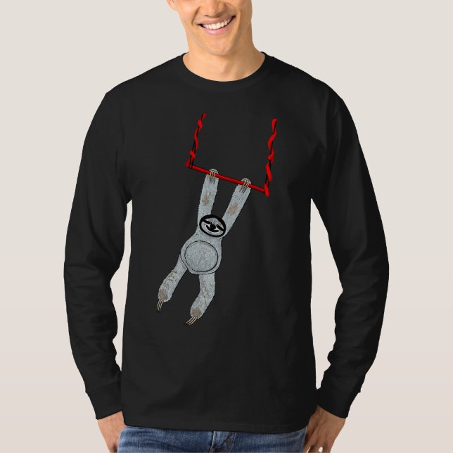 Trapeze Sloth T-Shirt (Front)
