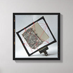 Trapped Artist's Book Photography Canvas