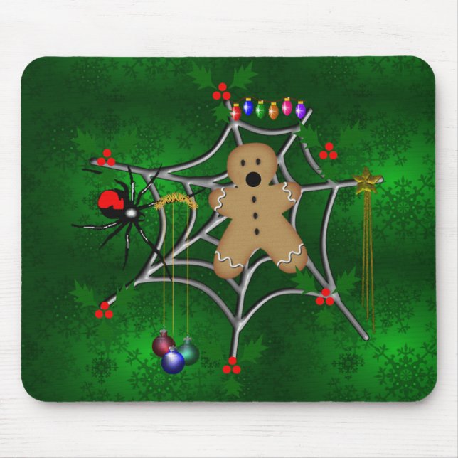 Trapped Gingerbread Mouse Mat (Front)