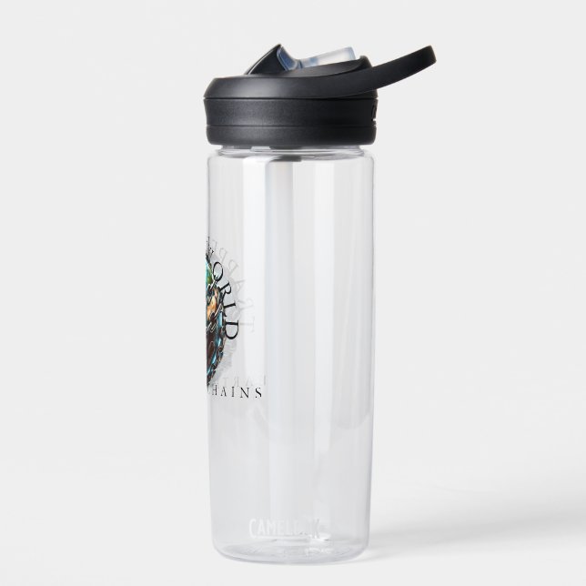Trapped World Water Bottle (Left)
