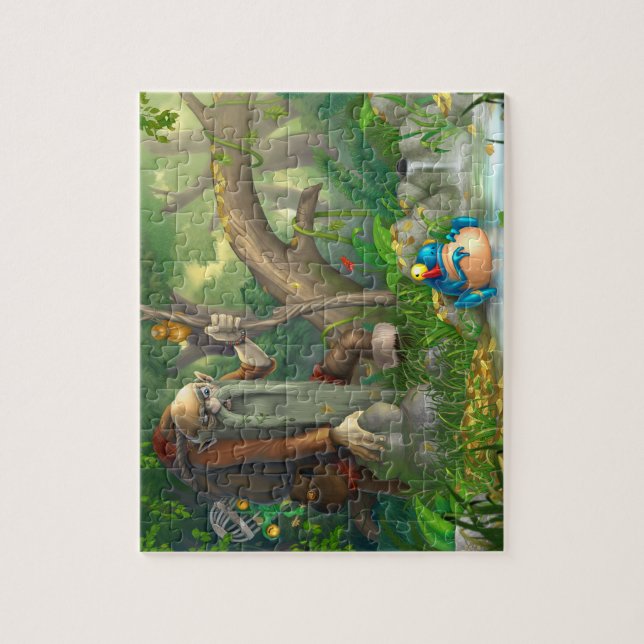 Trapper Jigsaw Puzzle (Vertical)