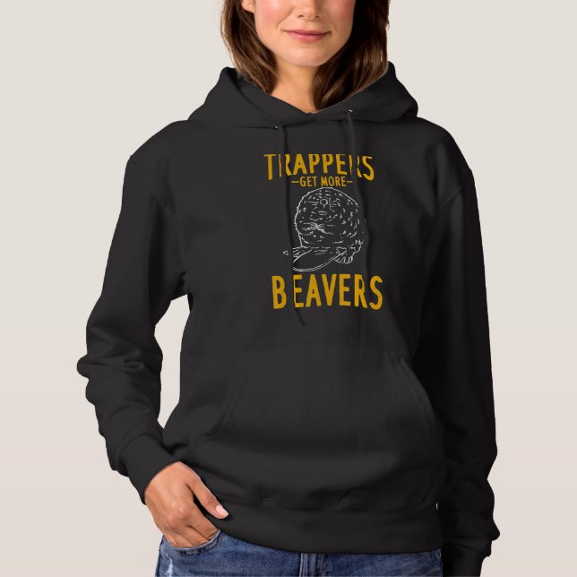 Trapper Trapping Hunter Hoodie (Front)