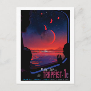 TRAPPIST-1e - NASA Visions of the Future Postcard