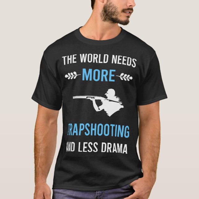 Trapshooting Trap Shooting Clay Target Shooting T-Shirt (Front)