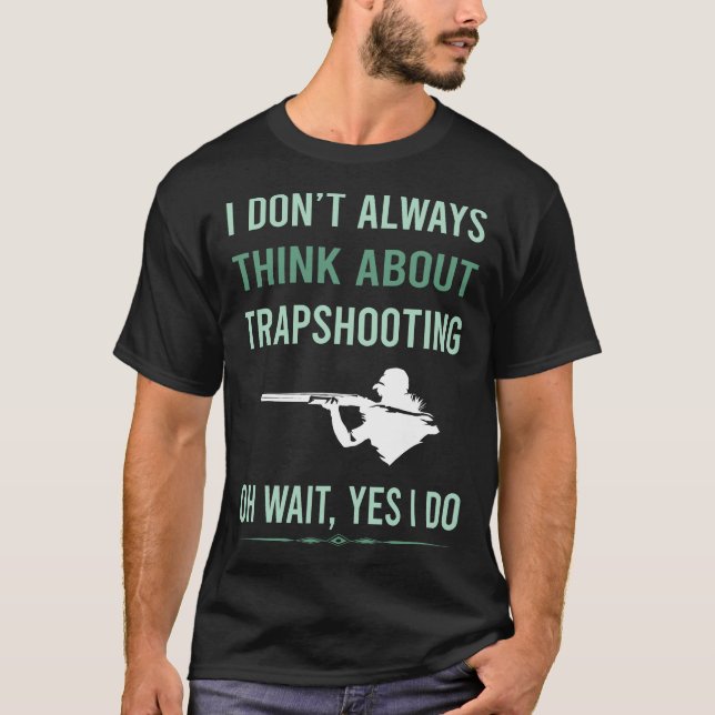 Trapshooting Trap Shooting Clay Target Shooting T-Shirt (Front)