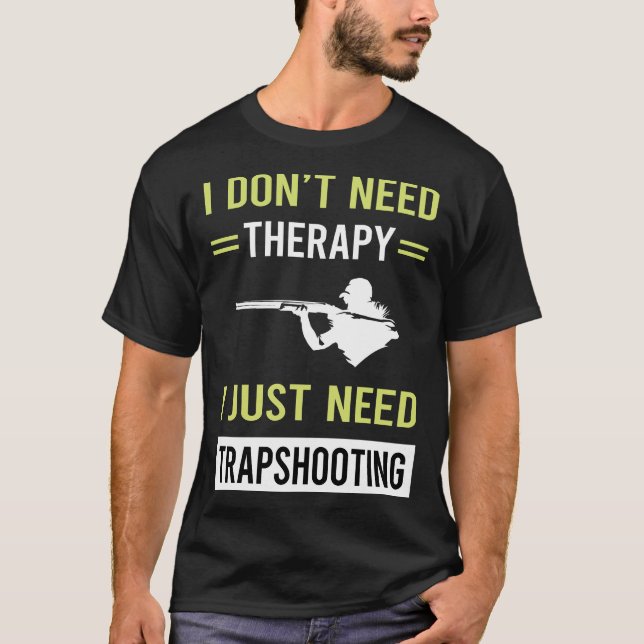 Trapshooting Trap Shooting Clay Target Shooting T-Shirt (Front)