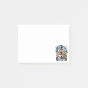 Trash Animals Howling at the Moon Funny Team Trash Post-it Notes