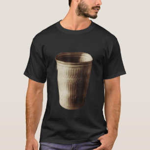 Trash Can Trash Dust Box Monochrome Photo Large T-Shirt