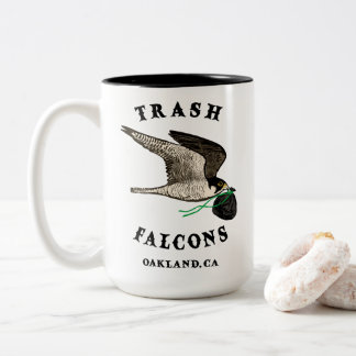 Trash Falcons Official Coffee Mug! Two-Tone Coffee Mug