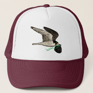 Trash Falcons Official Trucker Hat - Maroon 