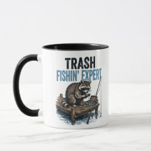 Trash Fishin' Expert Raccoon