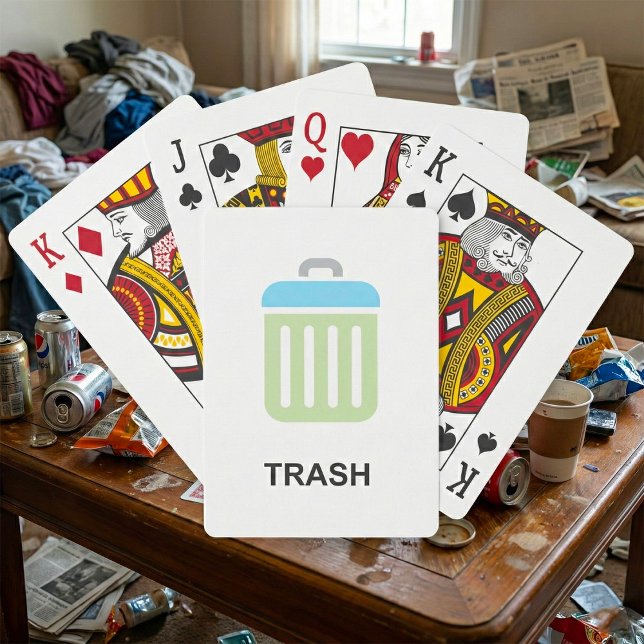 Trash Icon Playing Cards (Creator Uploaded)