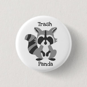 Trash Panda 3 Cm Round Badge