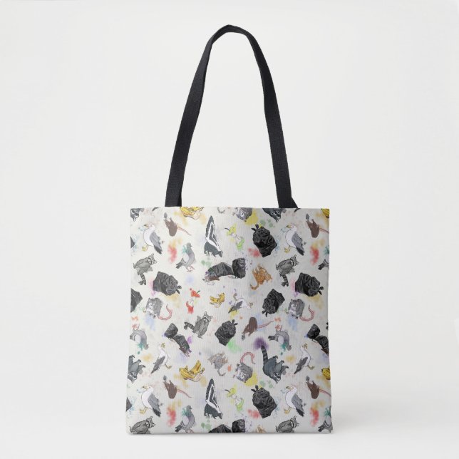Trash Panda and Friends Tote Bag (Front)