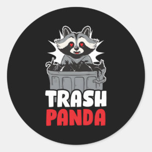 Trash Panda Classic Round Sticker