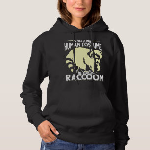 Trash Panda Costume Party Forest Animal Racoon Hoodie