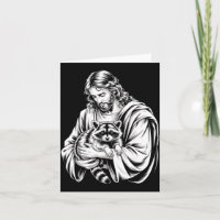 Trash Panda Jesus Racoon Trashed Racoon Animal Ra