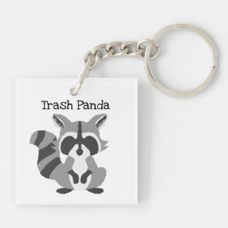 Trash Panda Key Ring