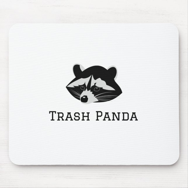 Trash Panda - Racoon Mouse Mat (Front)