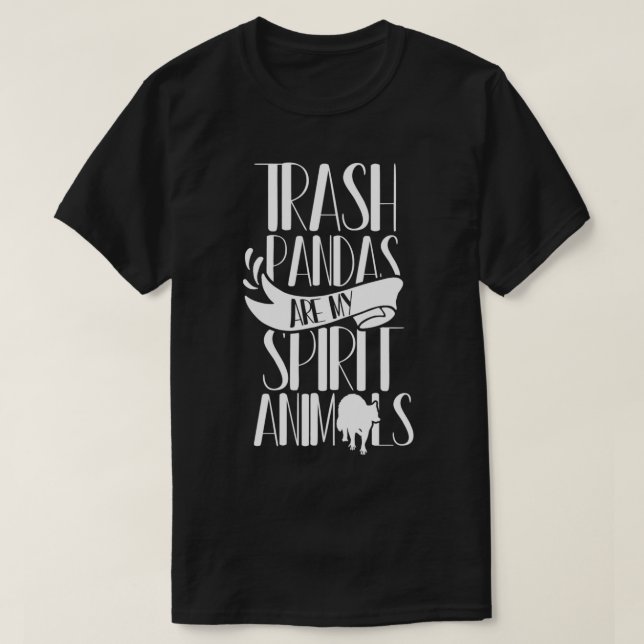 Trash Pandas Are My Spirit Animal Classic TShirt (Design Front)