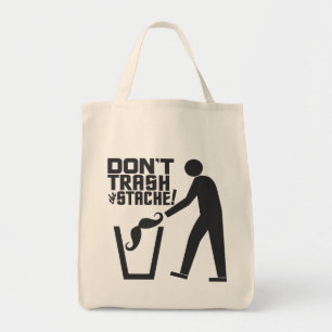 Trash Stache bag- choose style Tote Bag
